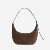 Curved Suede Bag Curved Suede Bag