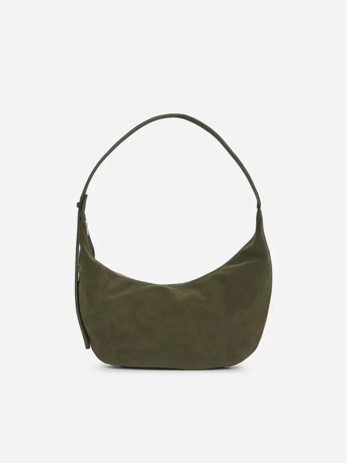 Curved Suede Bag Curved Suede Bag