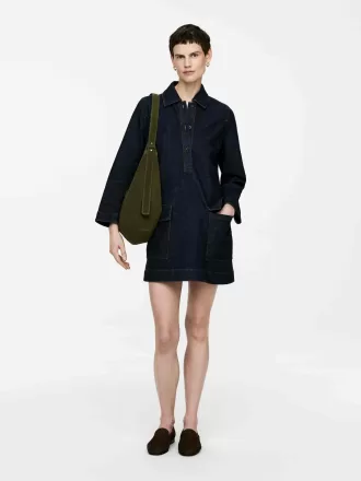 Curved Suede Bag Curved Suede Bag