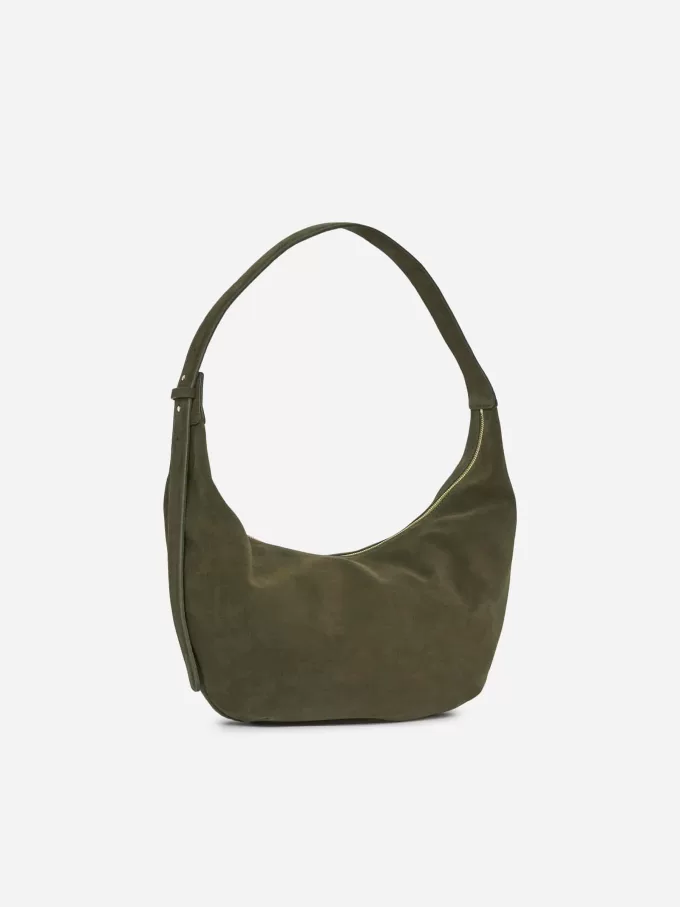 Curved Suede Bag Curved Suede Bag