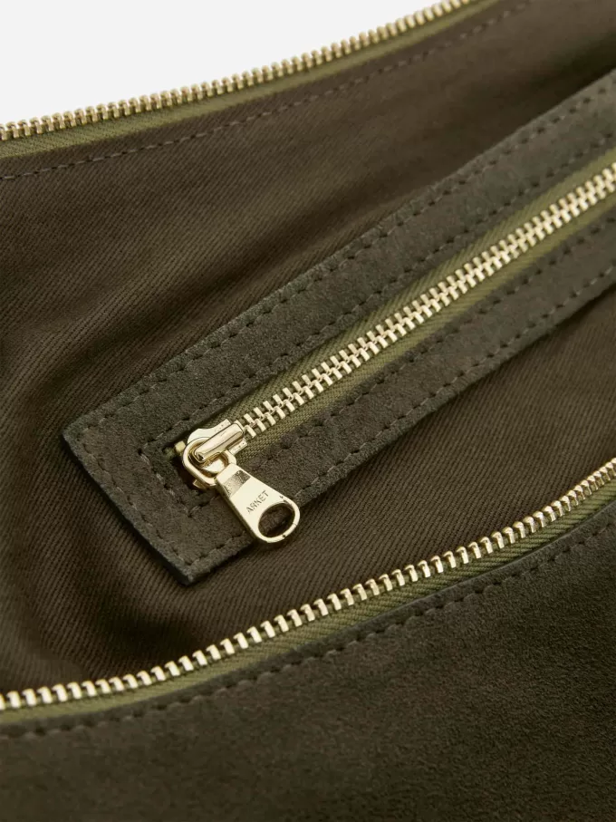 Curved Suede Bag Curved Suede Bag
