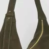 Curved Suede Bag Curved Suede Bag