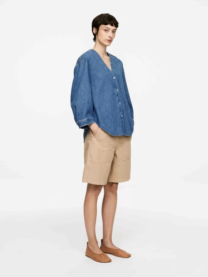 Denim Blouse