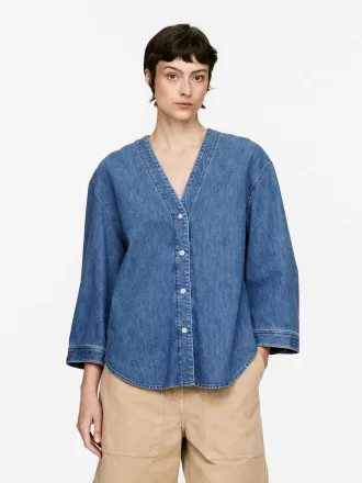 Denim Blouse