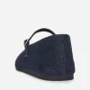 Denim Mary Jane Flats