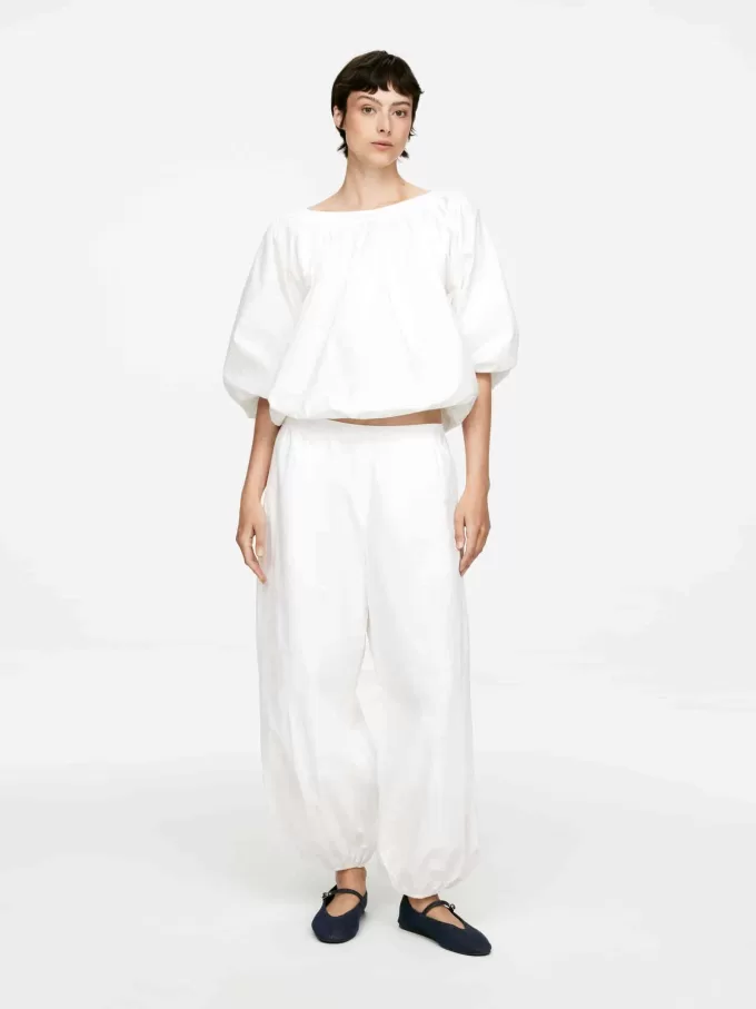 Denim Mary Jane Flats