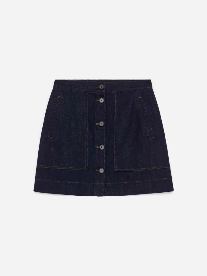 Denim Mini Skirt