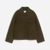 Double-Face Wool Overshirt