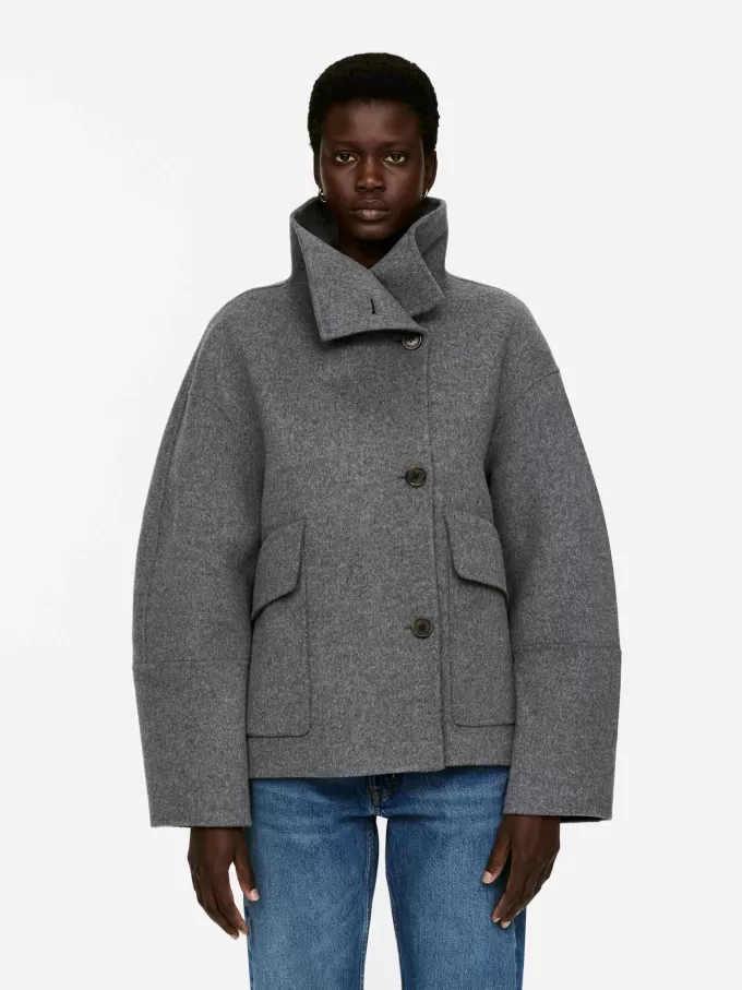 Doublé Wool-Blend Jacket