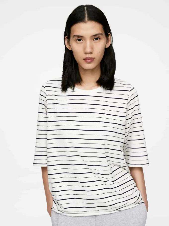Drapy Cotton T-Shirt