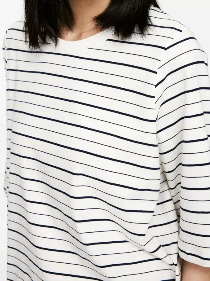 Drapy Cotton T-Shirt