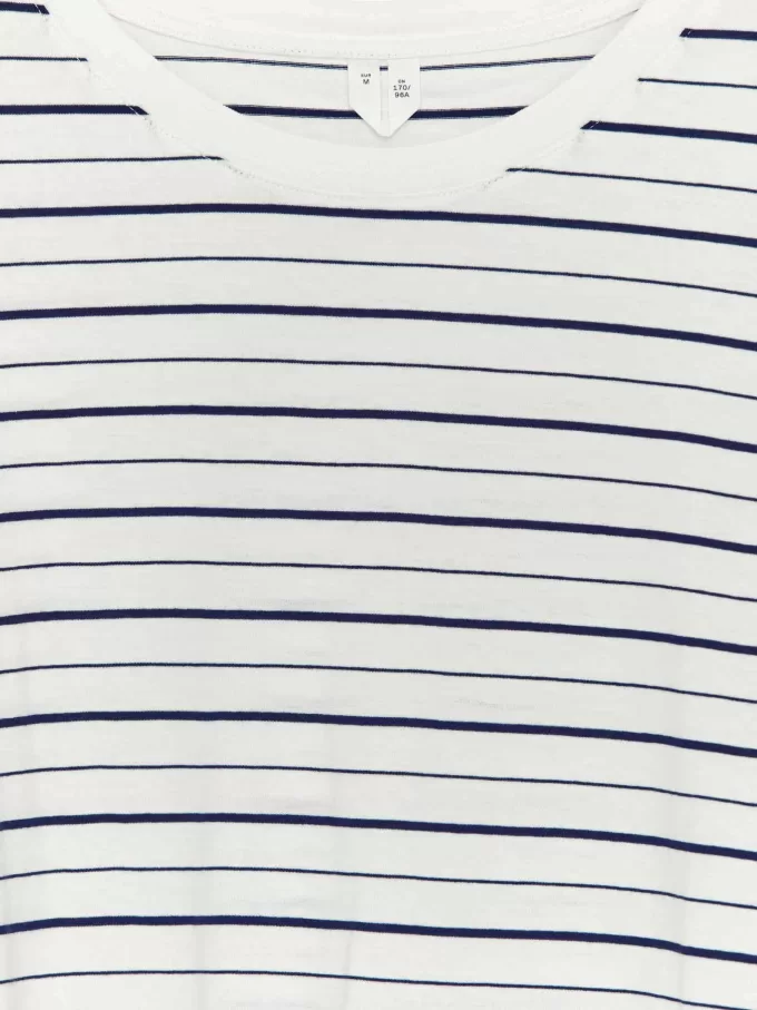 Drapy Cotton T-Shirt