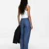 Drawstring Denim Trousers Drawstring Denim Trousers