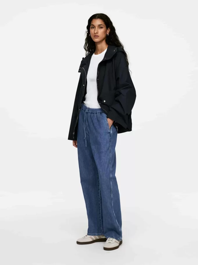 Drawstring Denim Trousers Drawstring Denim Trousers