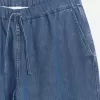 Drawstring Denim Trousers Drawstring Denim Trousers