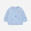 Embroidered Cotton Sweatshirt