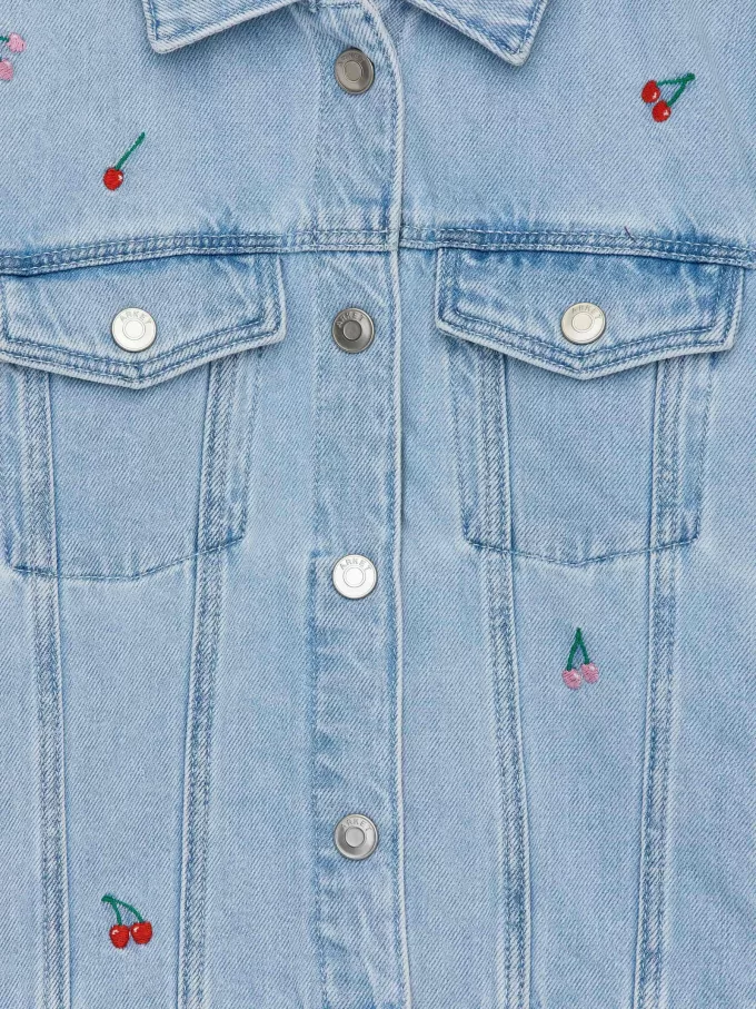 Embroidered Denim Jacket