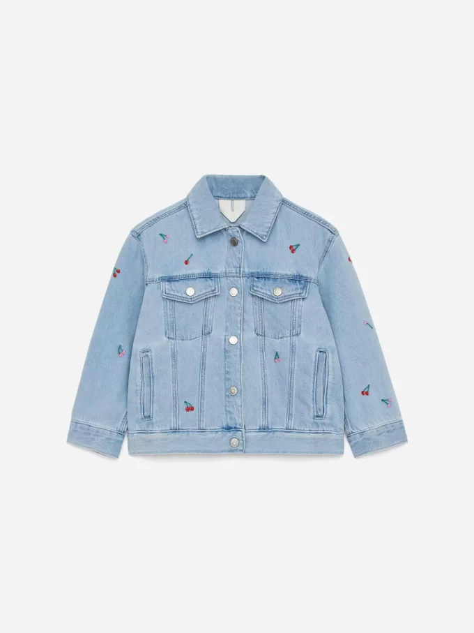 Embroidered Denim Jacket