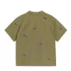 Embroidered Linen-Cotton Shirt