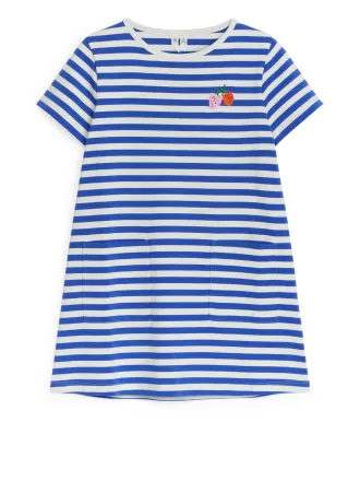 Embroidered T-Shirt Dress