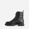 Faux Fur Leather Boots Faux Fur Leather Boots