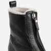 Faux Fur Leather Boots Faux Fur Leather Boots