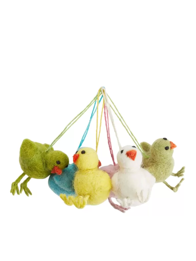 Felt So Good Chick Hanging Ornament