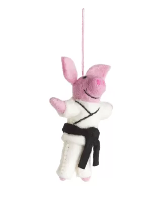 Felt So Good Karate Pig