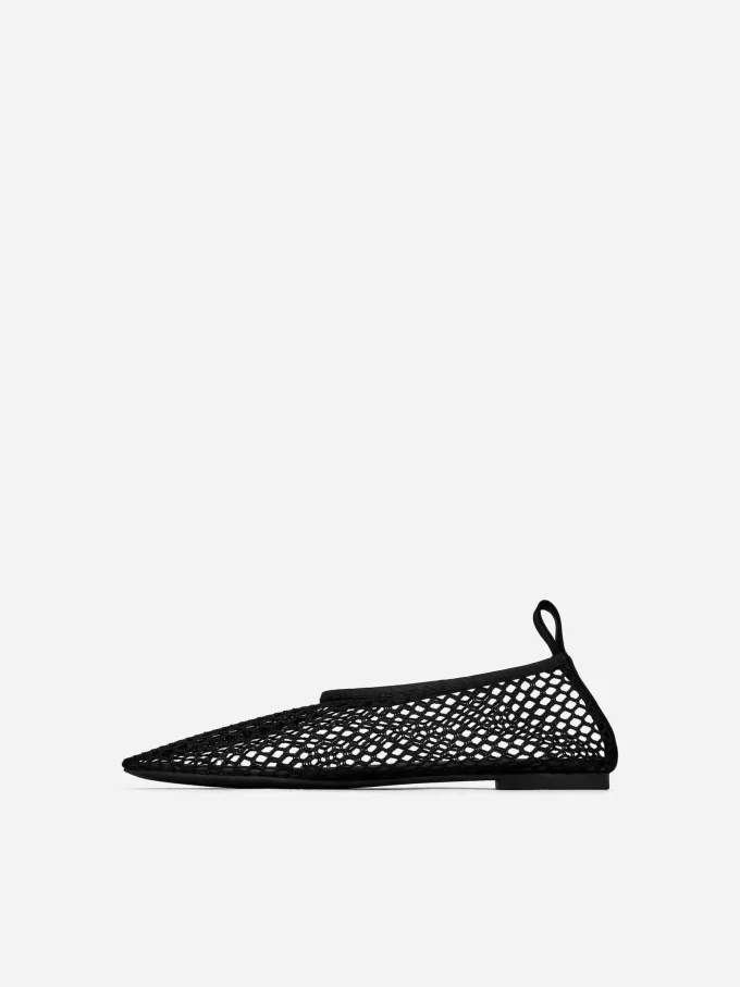 Fishnet Ballet Flat
