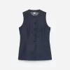 Fitted Denim Vest