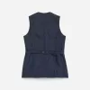 Fitted Denim Vest