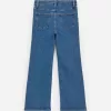 Flared Denim Trousers