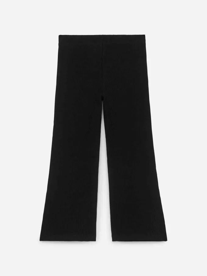 Flared Rib Leggings
