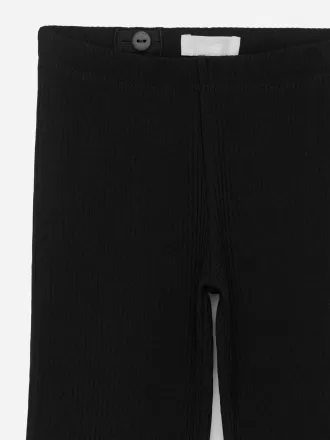 Flared Rib Leggings