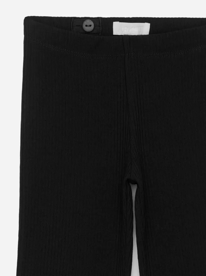 Flared Rib Leggings