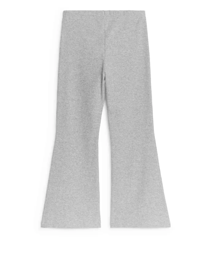 Flared Rib Leggings