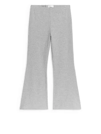 Flared Rib Leggings