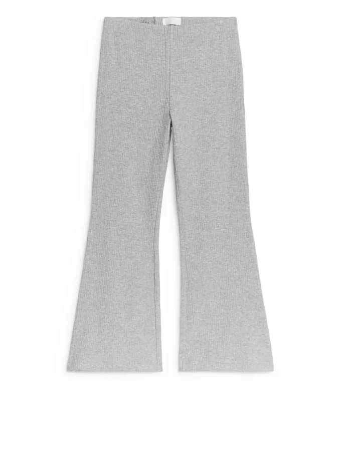 Flared Rib Leggings