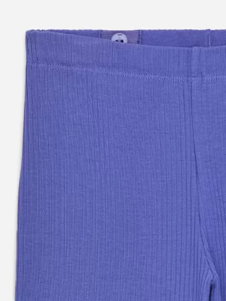 Flared Rib Leggings