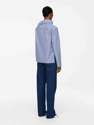 Fold-Collar Blouse