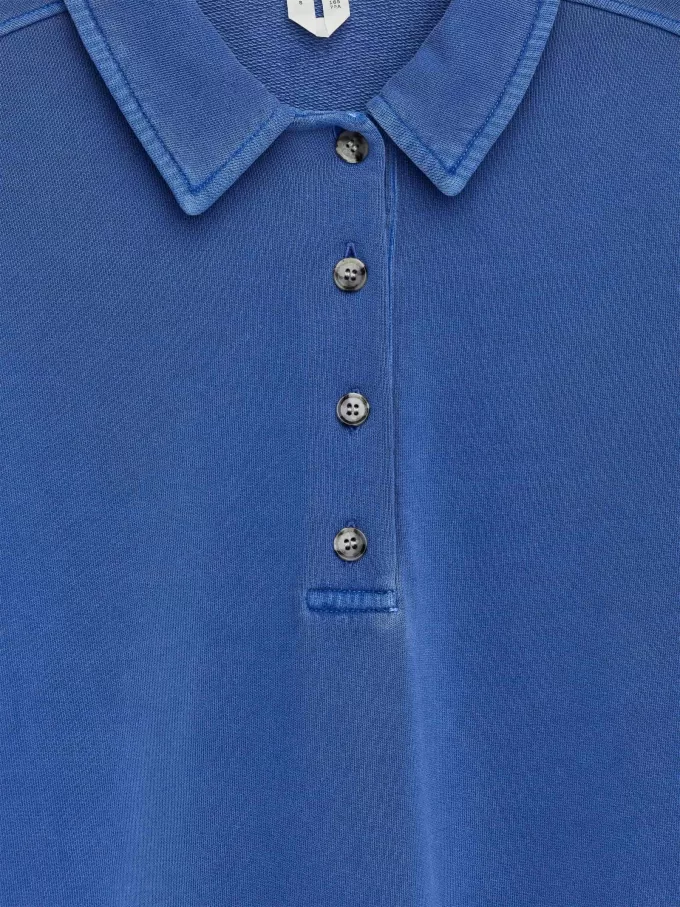 French Terry Polo Shirt
