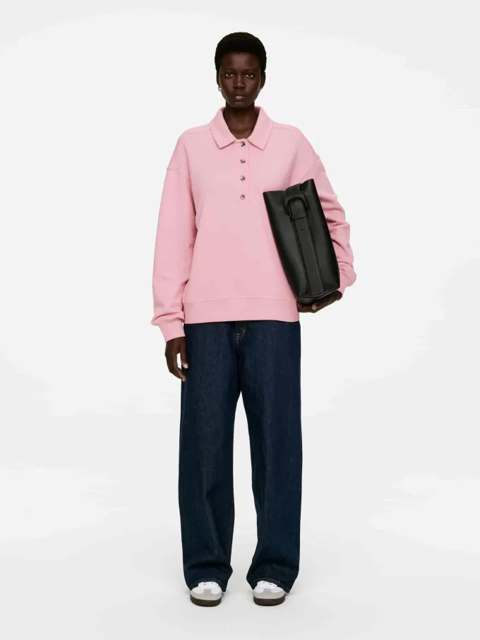 French Terry Polo Shirt