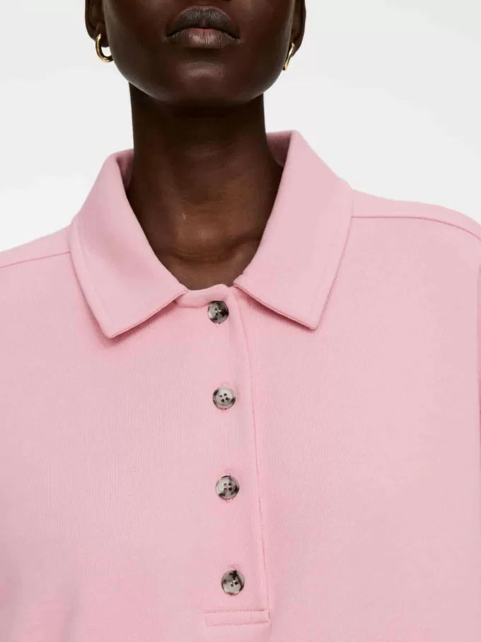 French Terry Polo Shirt