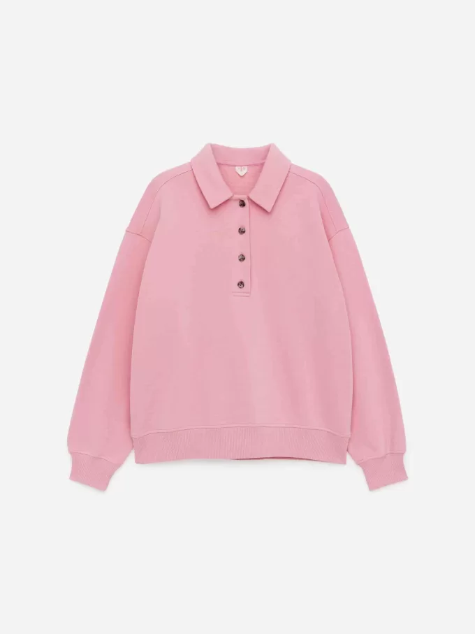French Terry Polo Shirt