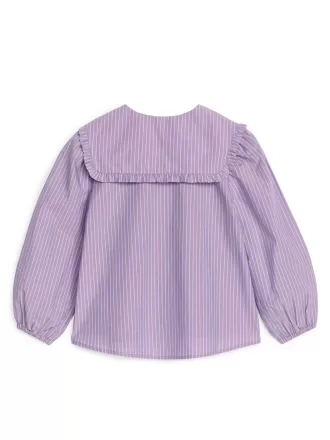 Frill-Collar Blouse