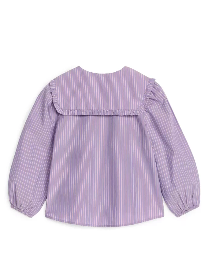 Frill-Collar Blouse