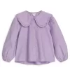 Frill-Collar Blouse