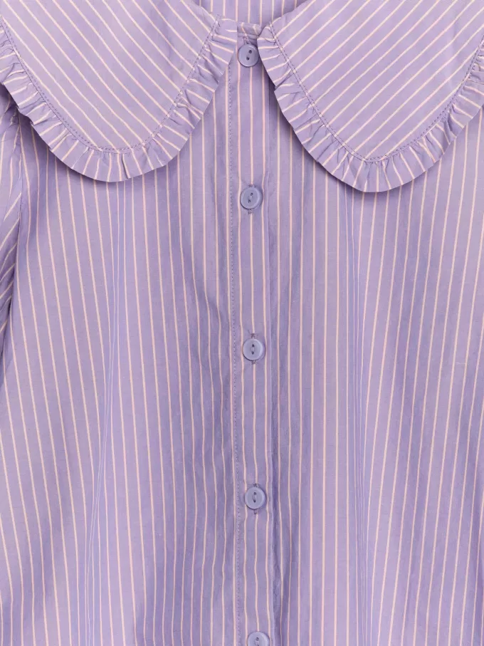 Frill-Collar Blouse