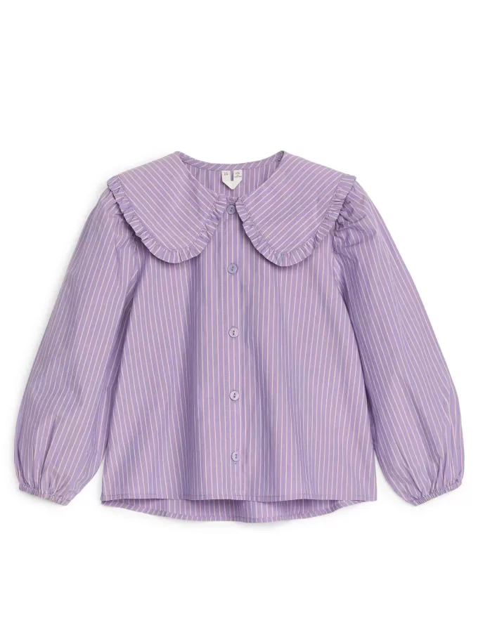 Frill-Collar Blouse