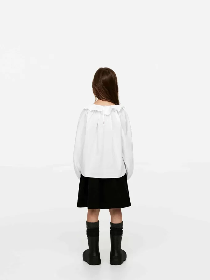 Frill-Collar Blouse